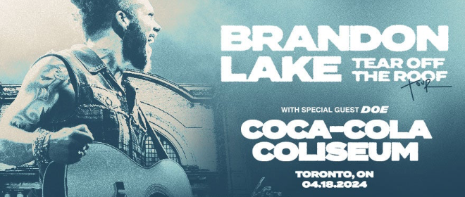 Brandon Lake's Tear Off The Roof Tour Stops in Toronto
