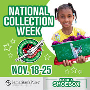 SP Operation Christmas Child 2024 - Collection Week